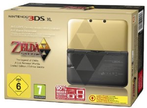 Console Nintendo 3DS XL + The Legend of Zelda : A Link Between Worlds - &eacute;dition limit&eacute;e